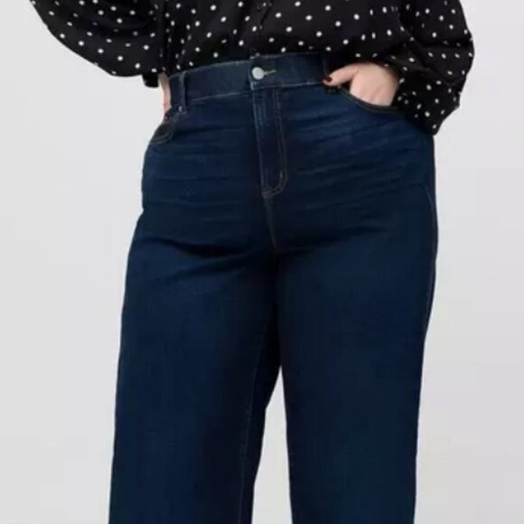 Torrid Bombshell Wide Leg Jeans Size 24T - Picture 6 of 15